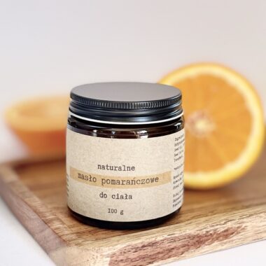 Masło pomarańczowe wraz z pomarańczami